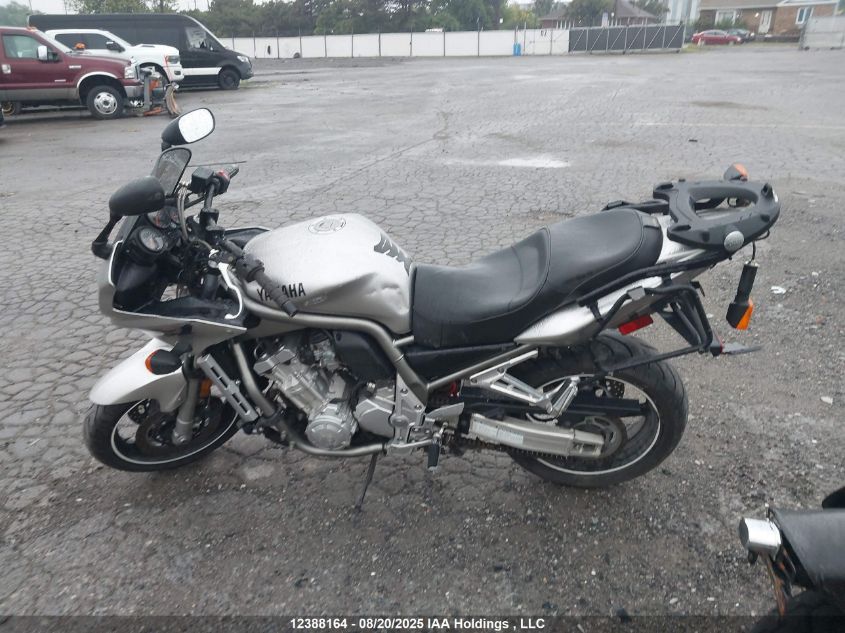 2002 Yamaha Fz1 VIN: JYARN07N82A000542 Lot: 12388164