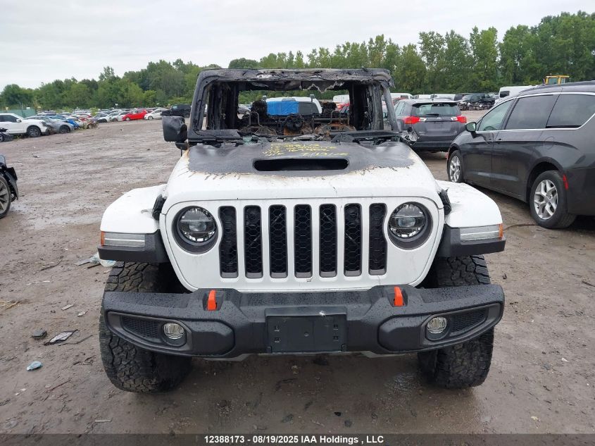 2022 Jeep Gladiator Mojave VIN: 1C6JJTEG4NL169458 Lot: 12388173