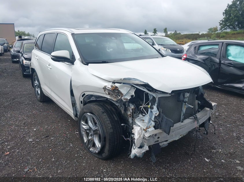 5TDDZRFH8JS802562 2018 Toyota Highlander Limited/Ltd Platinum auction photo 1