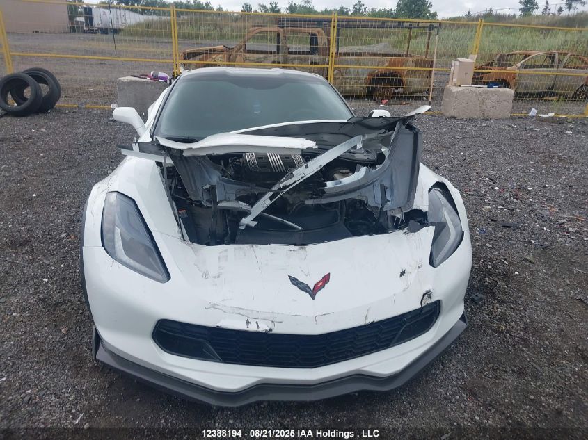 2018 Chevrolet Corvette Z06 1Lz VIN: 1G1YP2D64J5601689 Lot: 12388194