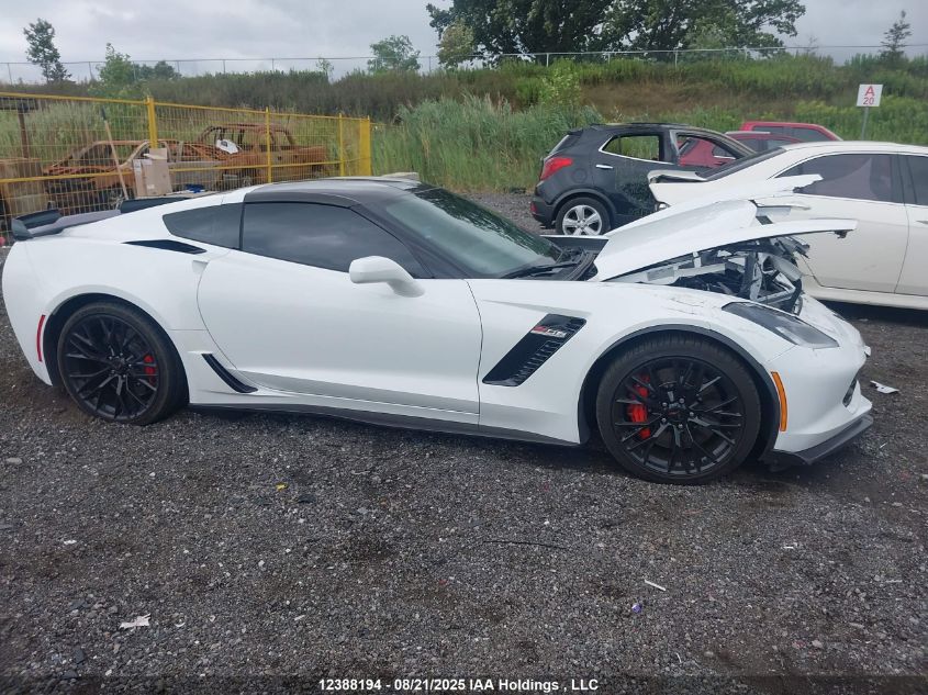 2018 Chevrolet Corvette Z06 1Lz VIN: 1G1YP2D64J5601689 Lot: 12388194