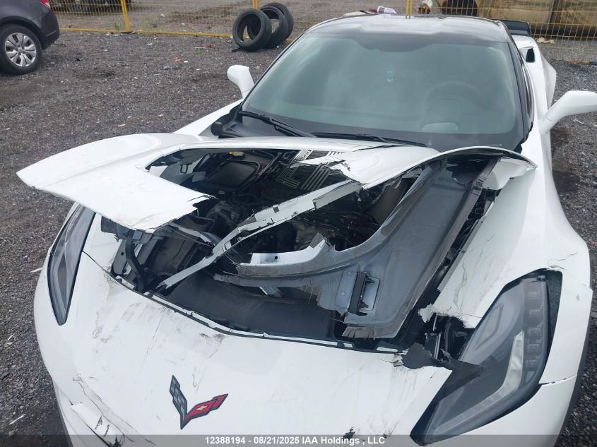 2018 Chevrolet Corvette Z06 1Lz VIN: 1G1YP2D64J5601689 Lot: 12388194