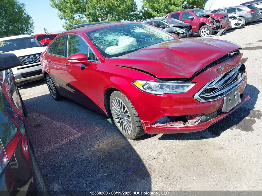 3FA6P0T96HR371214 2017 Ford Fusion Se auction photo 1