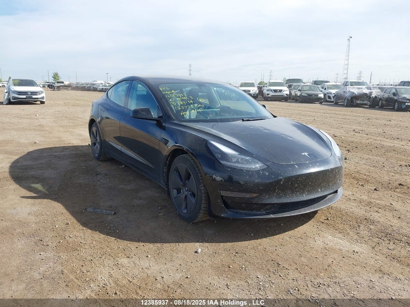 5YJ3E1EA3MF989134 2021 Tesla Model 3 Standard Range/Standard Range Plus auction photo 1