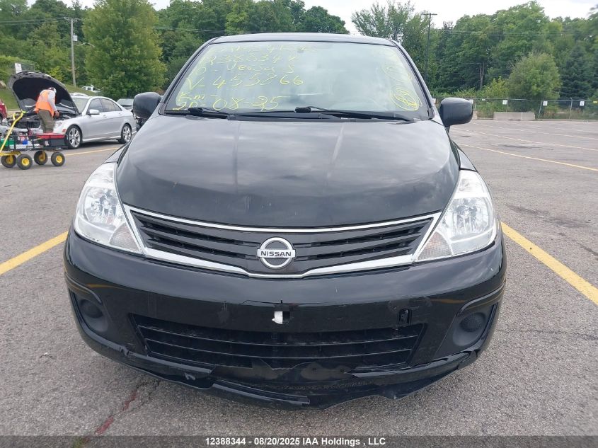 2010 Nissan Versa S/Sl VIN: 3N1BC1CP3AL455866 Lot: 12388344