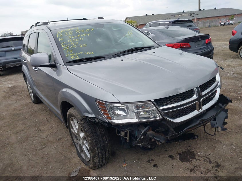 3C4PDDFGXGT160611 2016 Dodge Journey R/T auction photo 1