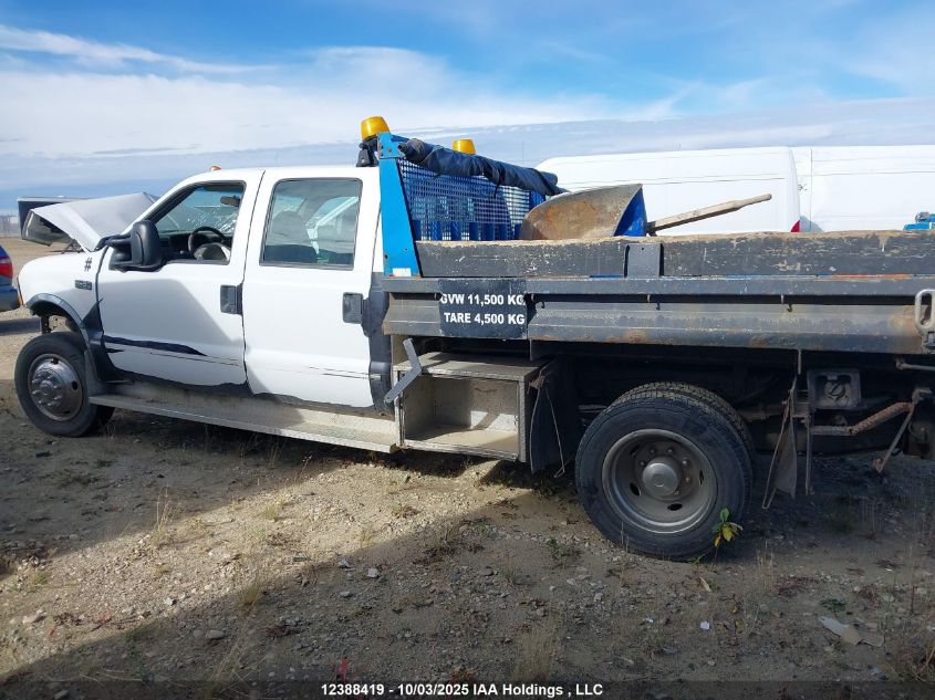 2002 Ford F450 Super Duty VIN: 1FDXW46S02EC77262 Lot: 12388419