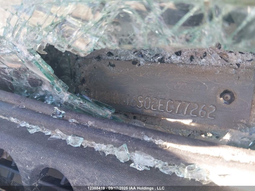 2002 Ford F450 Super Duty VIN: 1FDXW46S02EC77262 Lot: 12388419