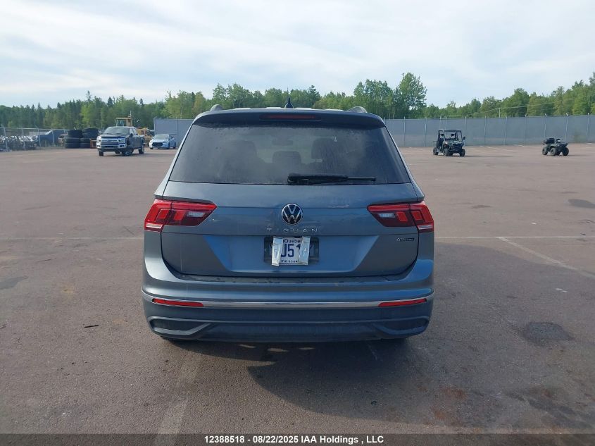 2024 Volkswagen Tiguan Se/Wolfsburg VIN: 3VV2B7AX9RM132581 Lot: 12388518