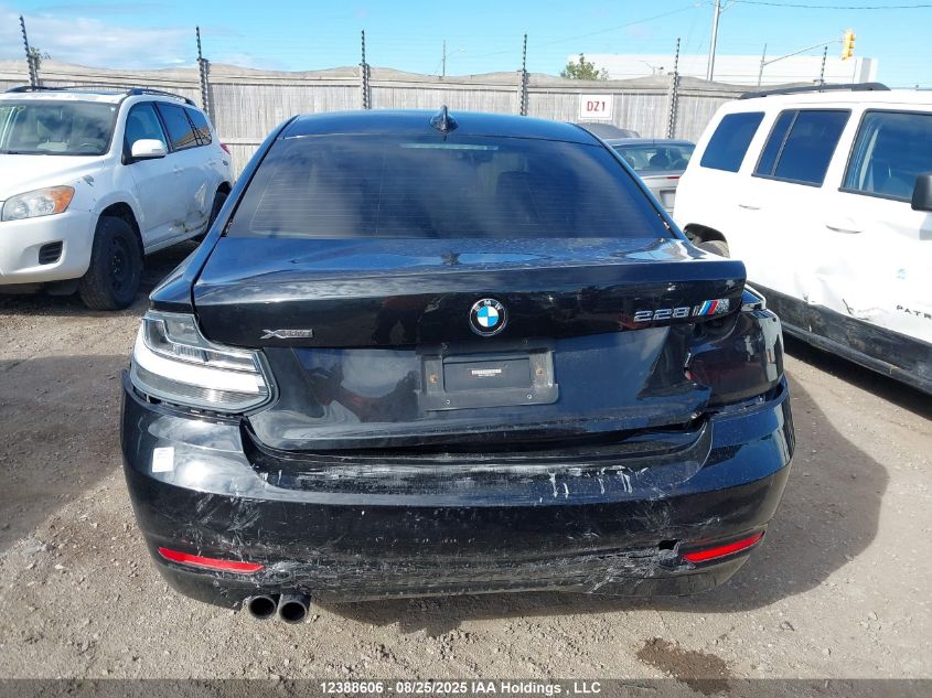 2015 BMW 228I xDrive VIN: WBA1F7C59FVX96131 Lot: 12388606