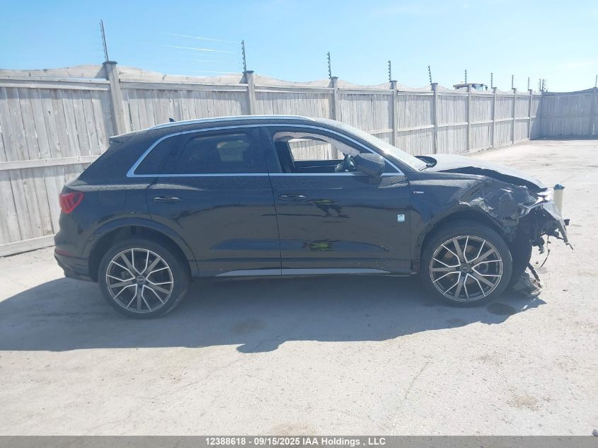 2022 Audi Q3 45 Progressiv VIN: WA1EECF33N1134619 Lot: 12388618