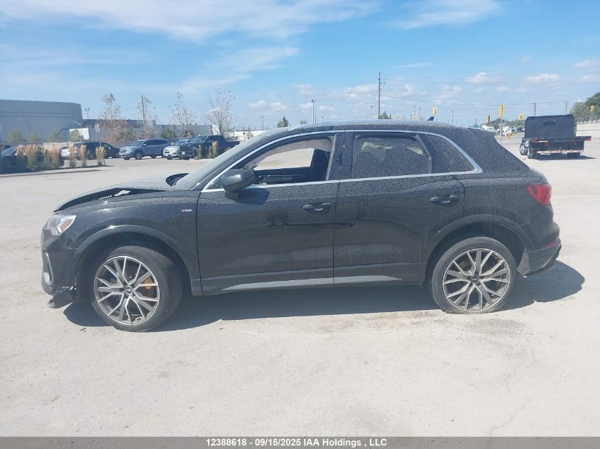 2022 Audi Q3 45 Progressiv VIN: WA1EECF33N1134619 Lot: 12388618