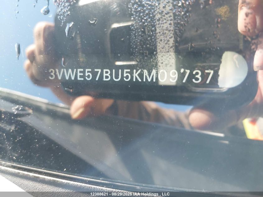 2019 Volkswagen Jetta 1.4 Tsi Highline VIN: 3VWE57BU5KM097371 Lot: 12388621