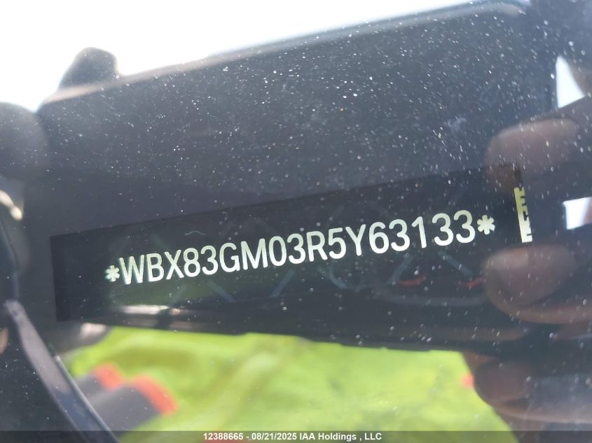 2024 BMW X2 M35I VIN: WBX83GM03R5Y63133 Lot: 12388665