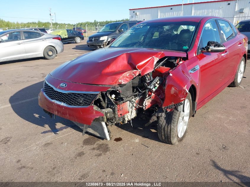 2017 Kia Optima Lx VIN: 5XXGT4L38HG163220 Lot: 12388673