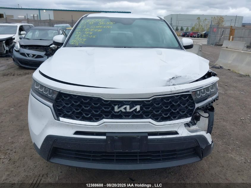 2023 Kia Sorento Lx VIN: 5XYRGDLC4PG181494 Lot: 12388688