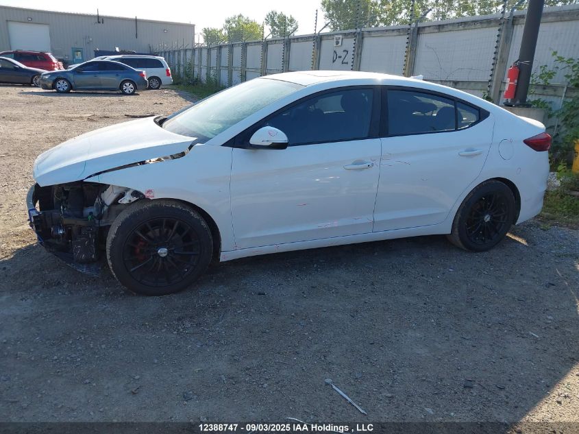 2018 Hyundai Elantra Gl Se VIN: KMHD84LF3JU672884 Lot: 12388747