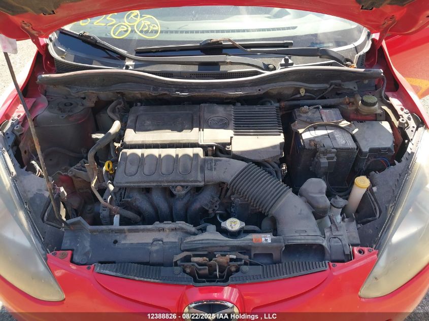 2011 Mazda Mazda2 VIN: JM1DE1HY2B0122672 Lot: 12388826