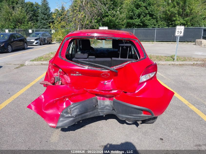 2011 Mazda Mazda2 VIN: JM1DE1HY2B0122672 Lot: 12388826