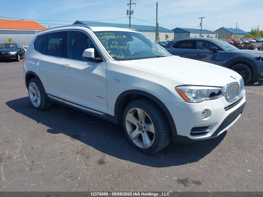 5UXWY3C54F0E95728 2015 BMW X3 xDrive28D auction photo 1
