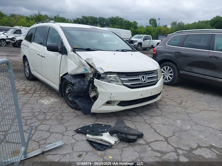 5FNRL5H48CB508550 2012 Honda Odyssey Ex auction photo 1