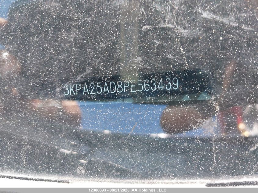 2023 Kia Rio S VIN: 3KPA25AD8PE563439 Lot: 12388893