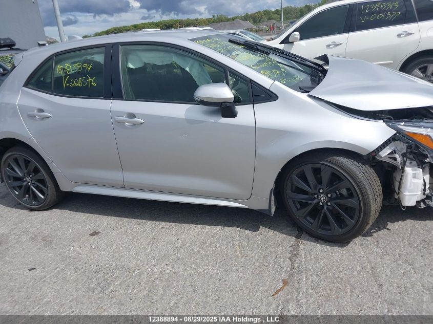 2024 Toyota Corolla VIN: JTNK4MBE1R3228576 Lot: 12388894