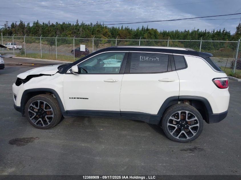 2018 Jeep Compass Limited VIN: 3C4NJDCB3JT364778 Lot: 12388909