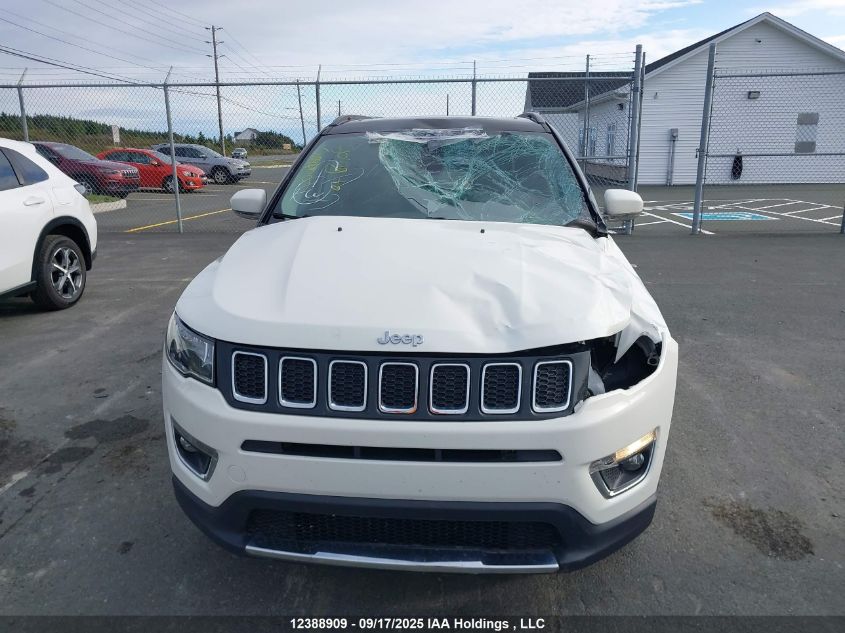 2018 Jeep Compass Limited VIN: 3C4NJDCB3JT364778 Lot: 12388909
