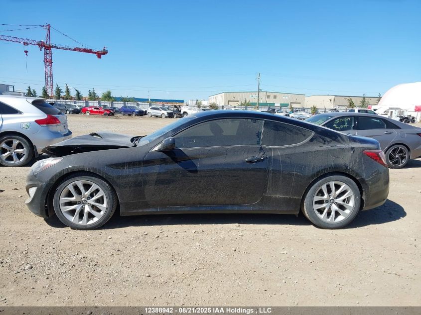 2013 Hyundai Genesis Coupe 2.0T VIN: KMHHT6KD9DU100816 Lot: 12388942