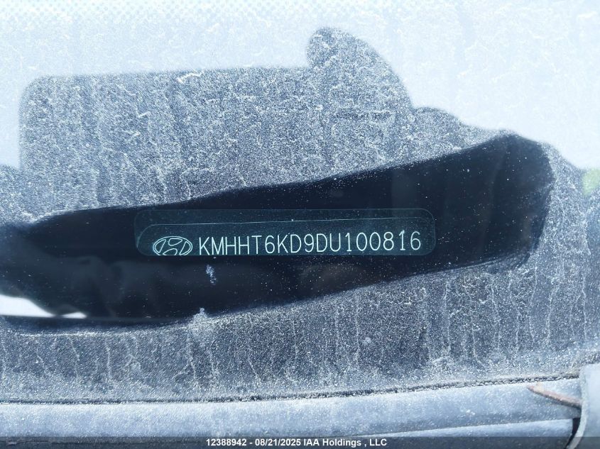 2013 Hyundai Genesis Coupe 2.0T VIN: KMHHT6KD9DU100816 Lot: 12388942