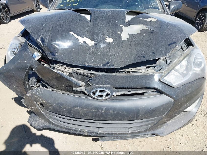 2013 Hyundai Genesis Coupe 2.0T VIN: KMHHT6KD9DU100816 Lot: 12388942