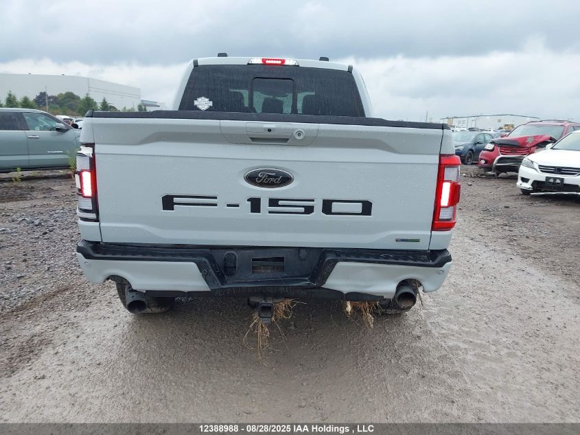 2023 Ford F-150 Lariat VIN: 1FTFW1E83PFD04573 Lot: 12388988