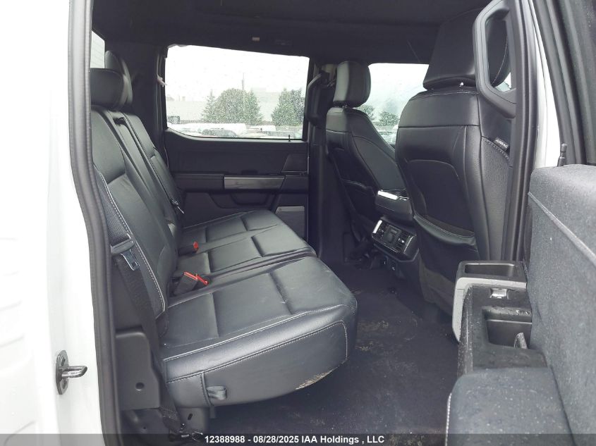 2023 Ford F-150 Lariat VIN: 1FTFW1E83PFD04573 Lot: 12388988