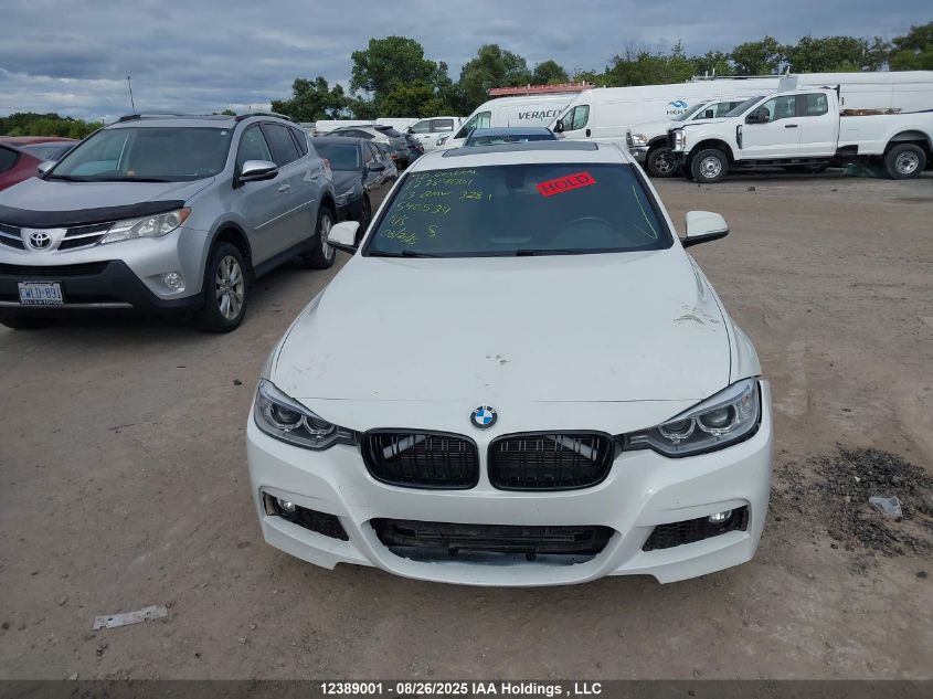 2013 BMW 328I xDrive/xDrive Classic Line VIN: WBA3B3C56DF540534 Lot: 12389001