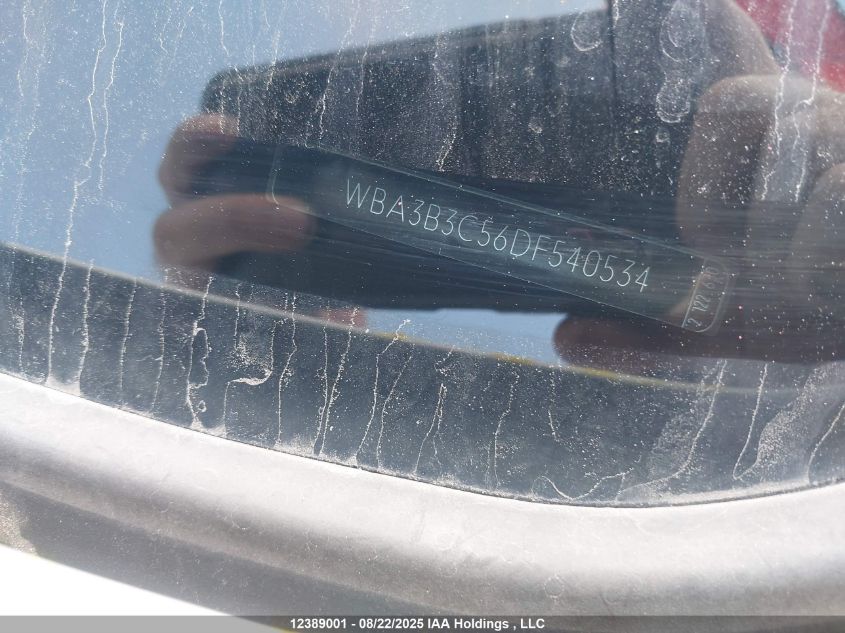 2013 BMW 328I xDrive/xDrive Classic Line VIN: WBA3B3C56DF540534 Lot: 12389001