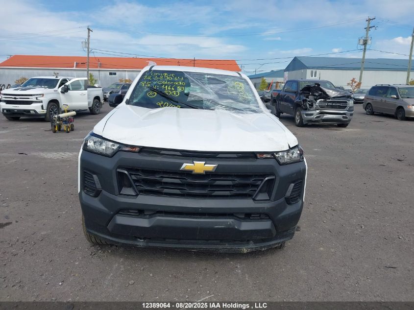 2025 Chevrolet Colorado Wt 4Wd VIN: 1GCPTBEK3S1116639 Lot: 12389064
