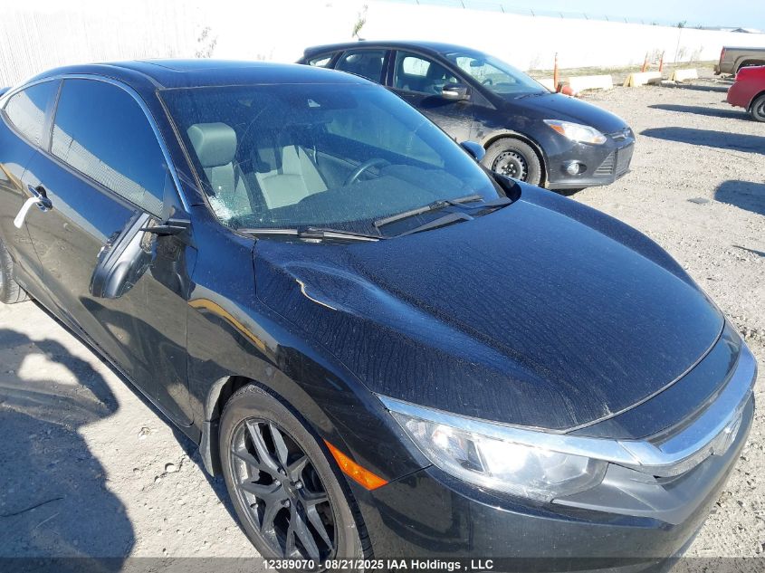 2017 Honda Civic Ex VIN: 2HGFC3B41HH452387 Lot: 12389070