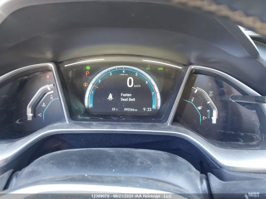 2017 Honda Civic Ex VIN: 2HGFC3B41HH452387 Lot: 12389070