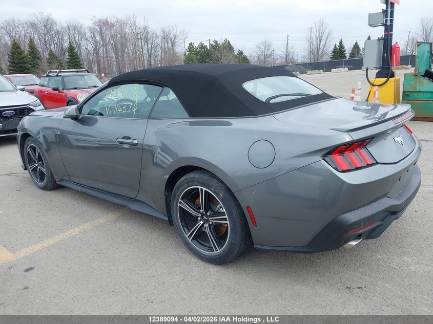 Vin: 1fagp8uh7s5114372, lot: 2766855, ford mustang 20253