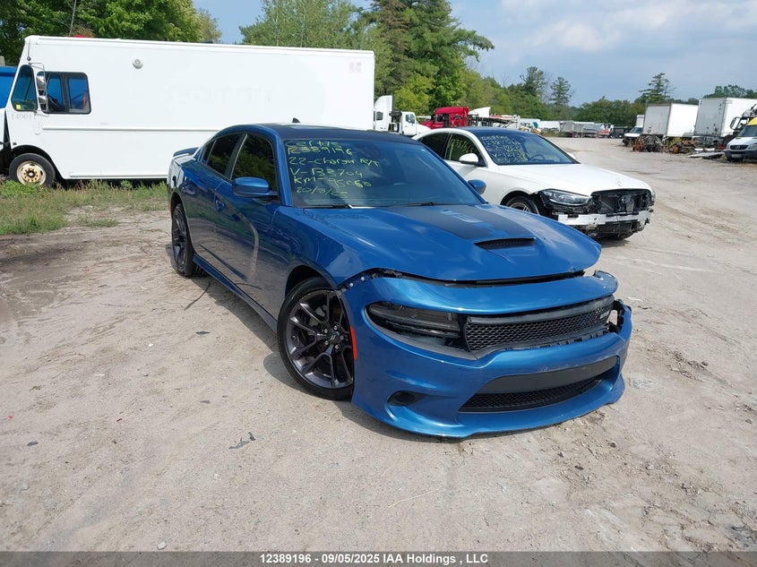 2C3CDXCT9NH133704 2022 Dodge Charger R/T auction photo 1