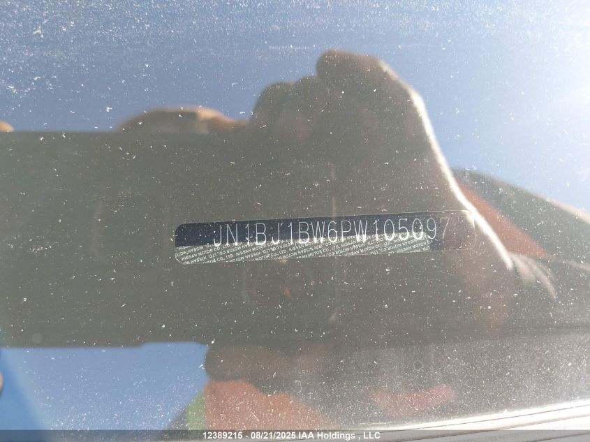 2023 Nissan Qashqai VIN: JN1BJ1BW6PW105097 Lot: 12389215