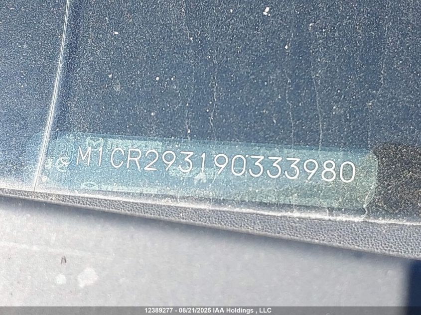 2009 Mazda 5 VIN: JM1CR293190333980 Lot: 12389277