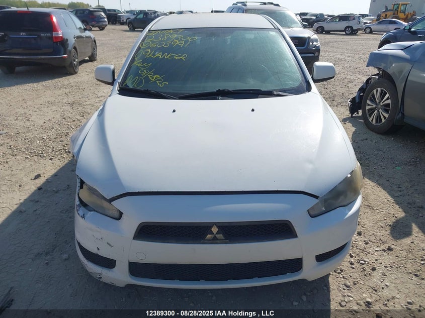 2009 Mitsubishi Lancer De VIN: JA3AU16U39U603991 Lot: 12389300