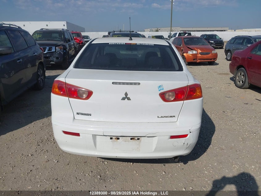 2009 Mitsubishi Lancer De VIN: JA3AU16U39U603991 Lot: 12389300
