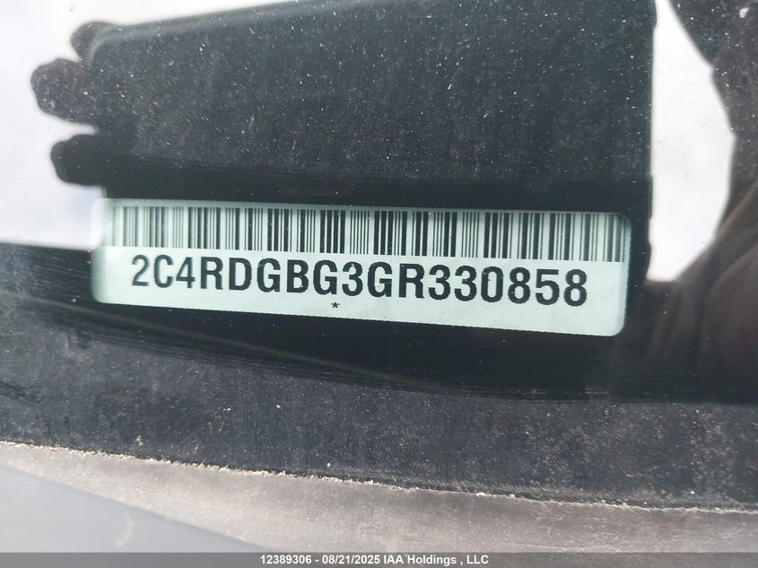 2C4RDGBG3GR330858 2016 DODGE CARAVAN photo no. 18