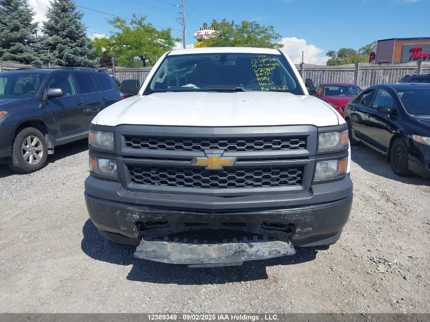2015 Chevrolet Silverado 1500 Ls/Wt VIN: 1GCRCPEC8FZ257034 Lot: 12389348