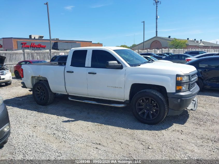 2015 Chevrolet Silverado 1500 Ls/Wt VIN: 1GCRCPEC8FZ257034 Lot: 12389348
