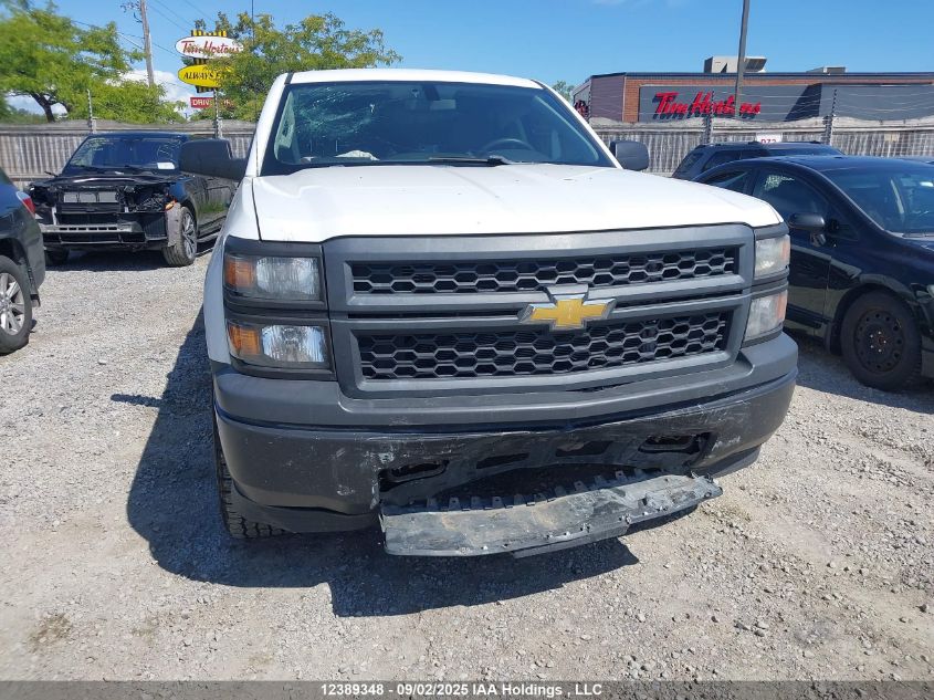 2015 Chevrolet Silverado 1500 Ls/Wt VIN: 1GCRCPEC8FZ257034 Lot: 12389348