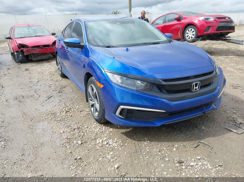 2HGFC2F57KH038485 2019 Honda Civic Lx auction photo 1